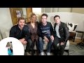 Jennifer Lawrence, Josh Hutcherson and Liam.