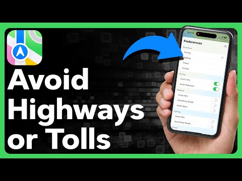How To Avoid Highways Or Tolls In Apple Maps