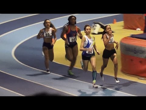 400m ESF- Finale 2 - Championnats régionaux en salle Espoirs Seniors EAUBONNE, 20/01/2018