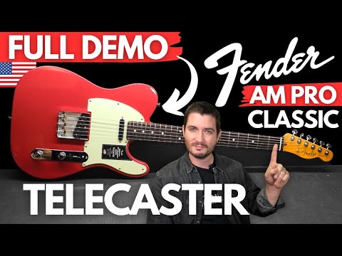 NEW Fender American Pro Classic Telecaster FULL DEMO