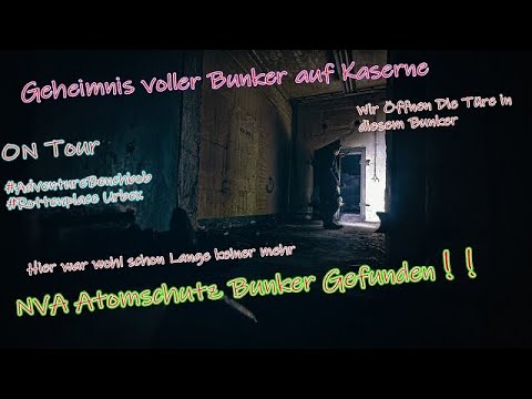 NVA Bunker Gefunden  Mit @AdventureBenchbob #lostplaces   #verlassen #ostdeutschland #ddr Teil 1