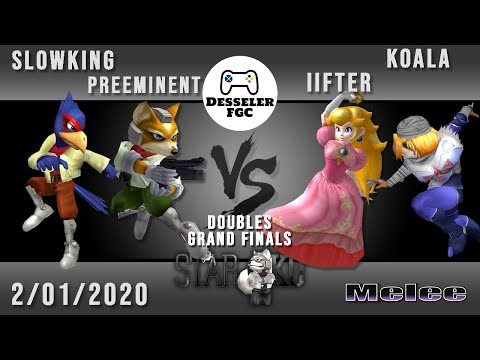 Slowking & Preeminent vs Iifter & Koala - Star KO 18 - Doubles GF - SSBM