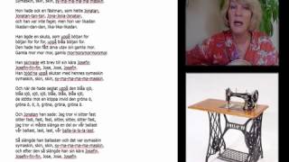 Det var en gång en flicka som hette Josefin - sjung med!