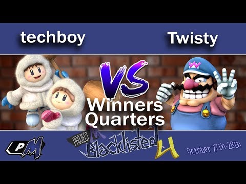 Blacklisted 4 WQ - techboy (Ice Climbers) vs Twisty (Wario)