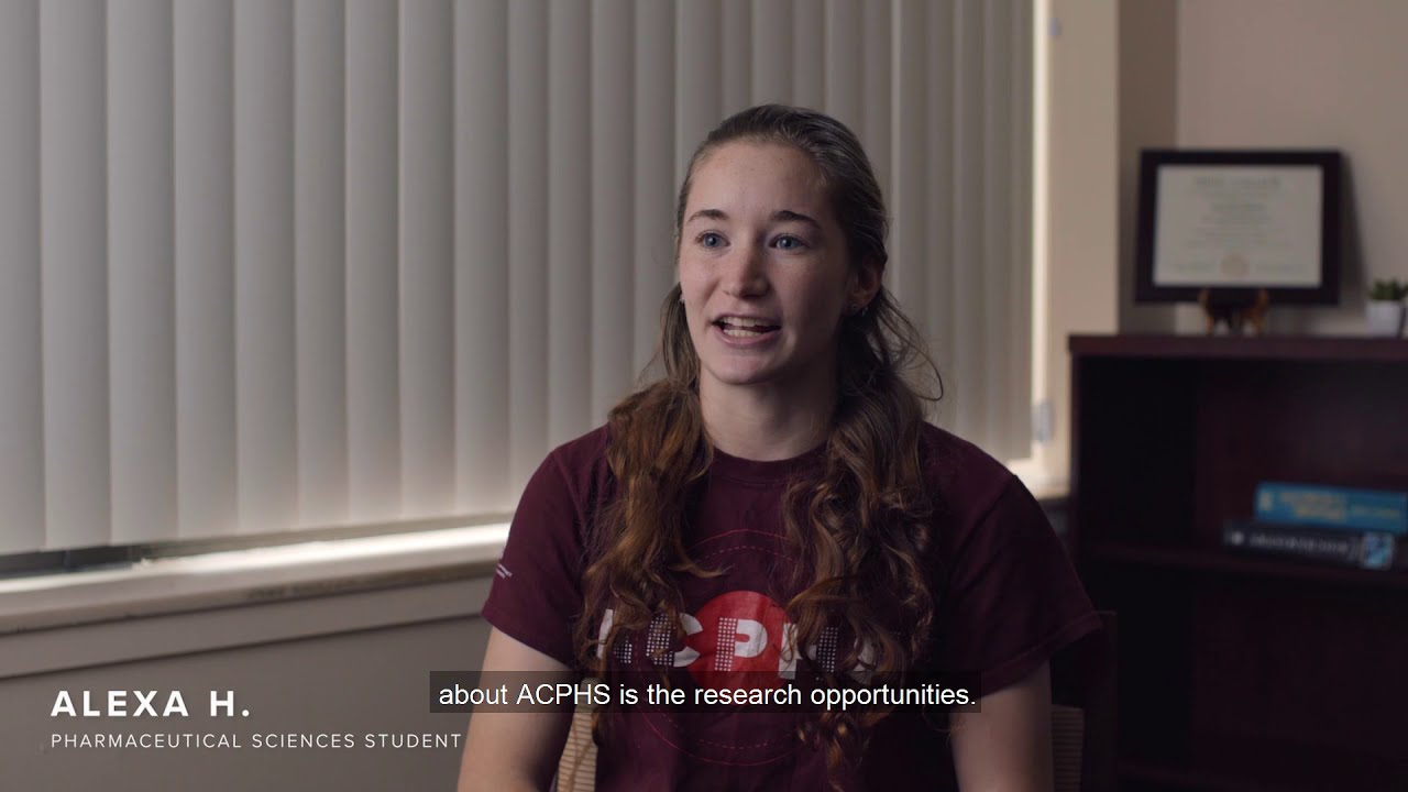 The Pharmaceutical Sciences Program at ACPHS