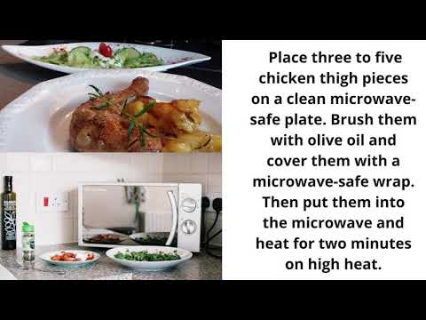 How To Reheat Chicken Thigh in Microwave?