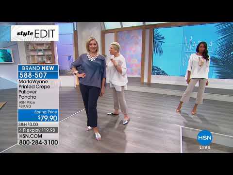 HSN | MarlaWynne Fashions 03.04.2018 - 07 AM