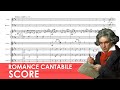 BEETHOVEN Romance Cantabile in E minor (Hess 13 / WoO 207) Score