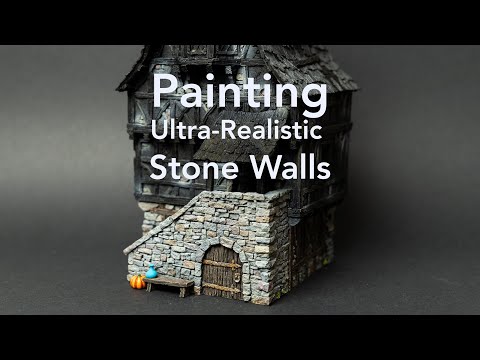 Painting Ultra-Realistic Stone Walls