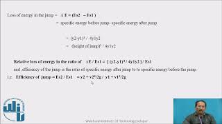 Energy Loss Through Hydraulic Jump