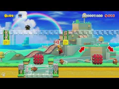 Mario Maker 2: "Be kind to your friends."