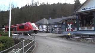 preview picture of video 'DB 641 in Obstfelderschmiede, Thüringen'