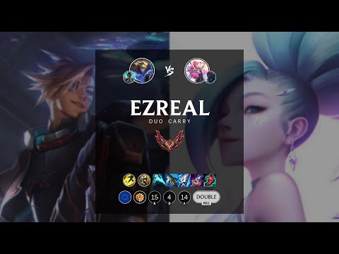 Ezreal ADC vs Seraphine - EUW Grandmaster Patch 12.10