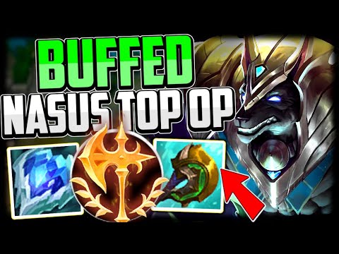 Riot Turned NASUS into the #1 TOP LANER🔥 | How to Play Nasus Top & CARRY👌 - League of Legends
