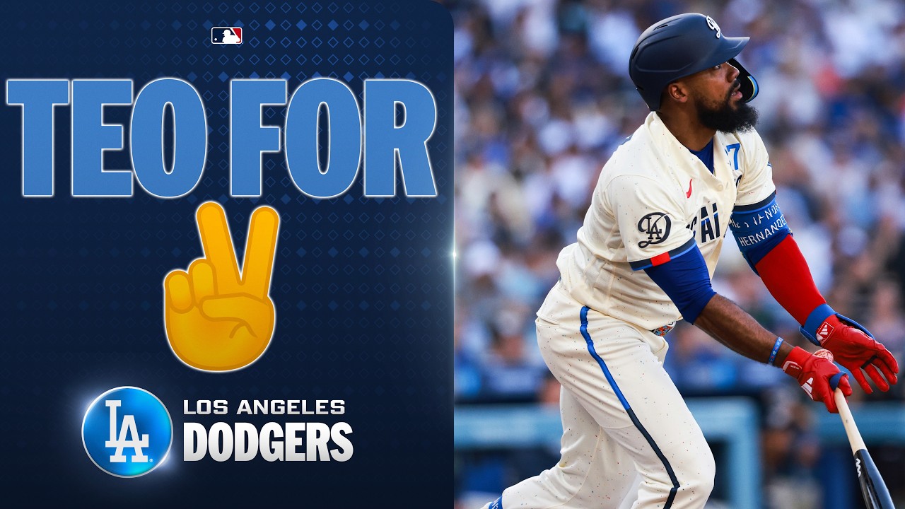 Teoscar Hernández CRUSHES an OPPOSITE-FIELD HOMER for the Dodgers! 😤👏 | MLB Highlights