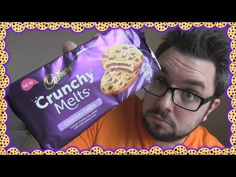 Cadbury Crunchy Melts Cookies Review