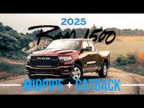 2025 Ram 1500 Midpipe and Catback from Stainless Works