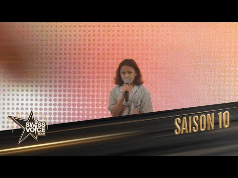 Lilou 11 ans - Swiss Voice Tour 2025, Parc du Rhône