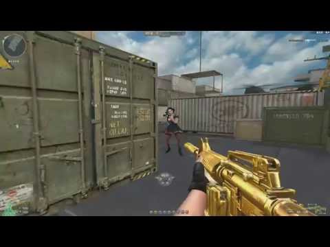 Cross Fire China || M4A1-S Dual Mag Ultimate Gold [GamePlay]!