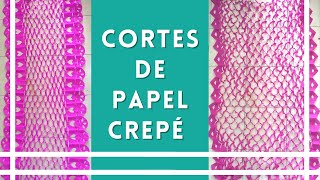 Corte de red y espuma de mar de papel picado, paso a paso🌸