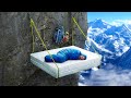 The Ultimate Adventure Of Sleeping On A Cliffside Bed Most Dangerous Tourist Destinations