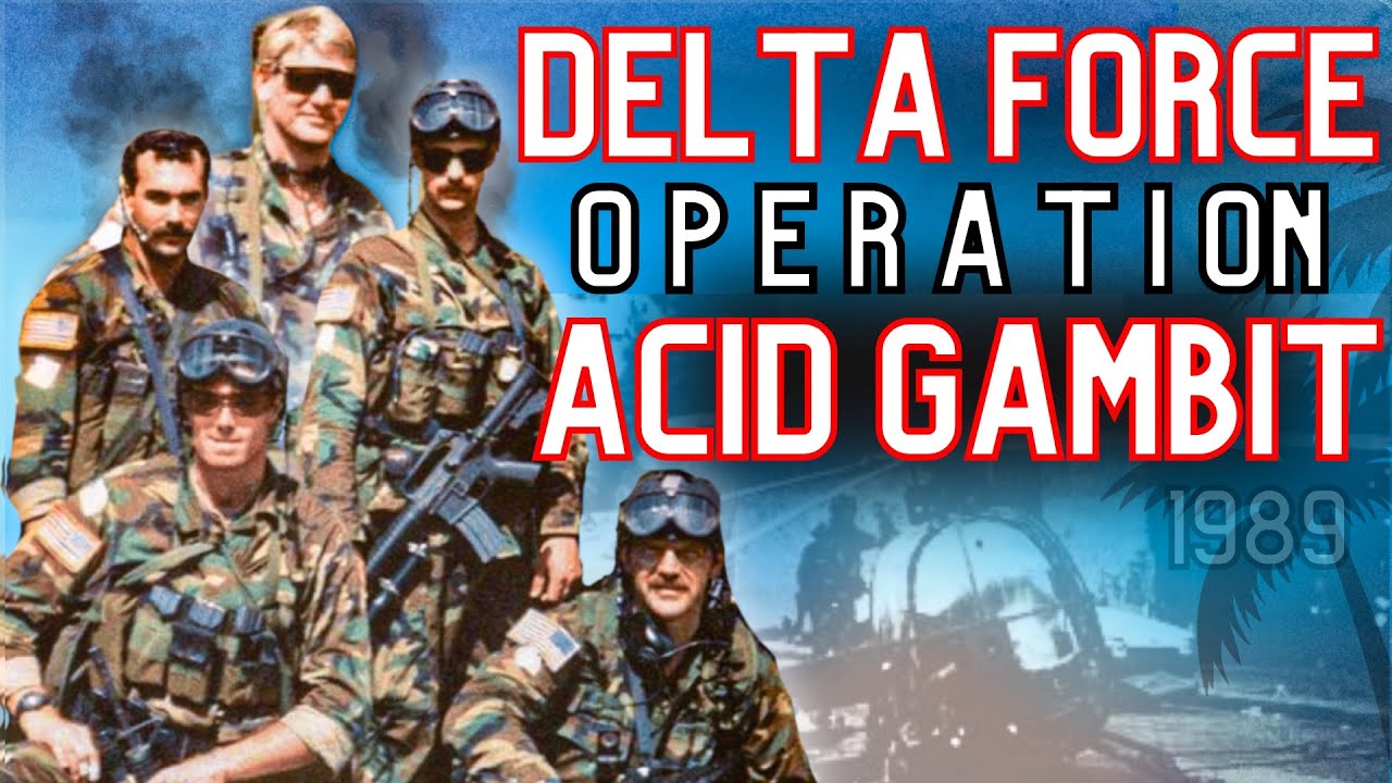 This INSANE Delta Force Prison Raid Changed Spec Ops Forever... (Operation Acid Gambit 1989)