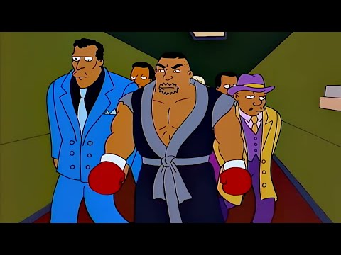Homer Vs Drederick Tatum Fight Intro - The Simpsons