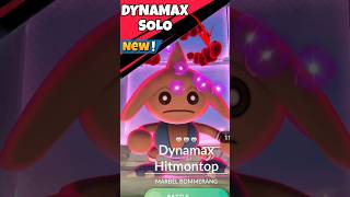 SOLO✨️Dynamax Hitmontop Raid in Pokemon Go