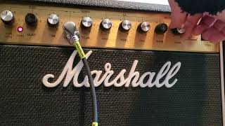 Video thumbnail for Marshall 75 Reverb-Quick Demo by Oroku Saki