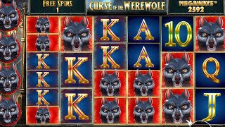 Curse Of The Werewolf Megaways Big Win - Bonus Compilation
