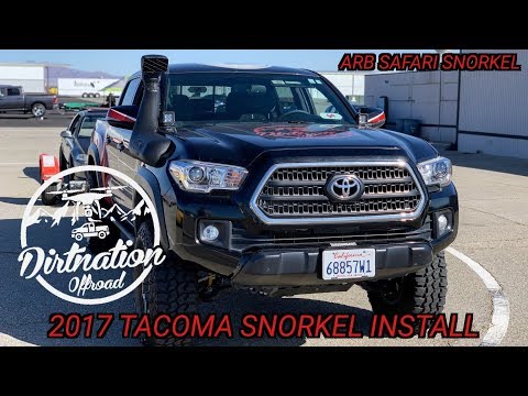 2017 Toyota Tacoma Arb Safari Snorkel Install