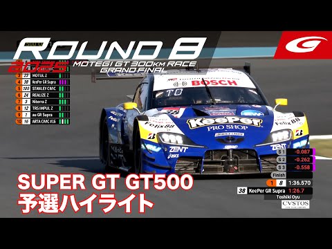 【SUPER GT 2025最終戦】もてぎ予選、衝撃の結末！KeePer有終の美ポール！王者候補auは2番手、ENEOSはまさかのQ1敗退！