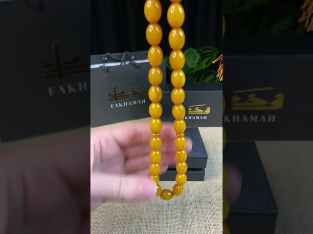 مسباح مسكي عسلي – كركوشة قطنية برتقالية