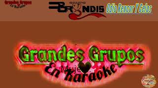 (Karaoke) "Odio Rencor Y Celos"  Grupo Bryndis; Grandes Grupos En Karaoke
