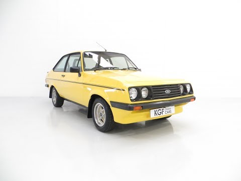 A Desirable Ford Escort Mk2 RS2000 in Fabulous Condition - SOLD!