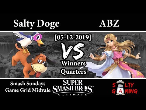 [2019-05-12] SSBU - Salty Doge (Duck Hunt) vs ABZ (Zelda) WQ