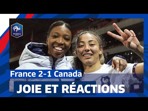 France-Canada, 2-1 : joie et premières réactions I FFF 2023