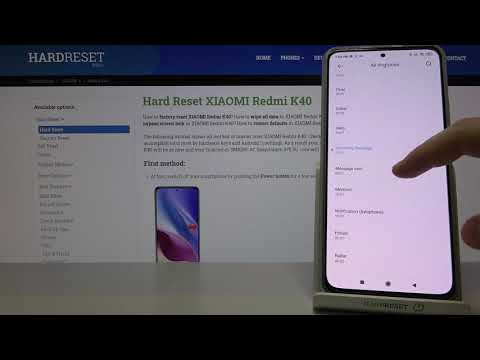 Default Notification Sounds in XIAOMI Redmi K40 – List of Notification Tones