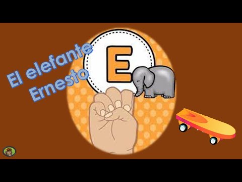 Cuento de la Vocal Ee  El Elefante Ernesto