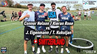 Roundnet World Championships 2026 - Pool Play Game 9 - USA - Nelson/Rose vs SUI - Eigenmann/Kukuljan