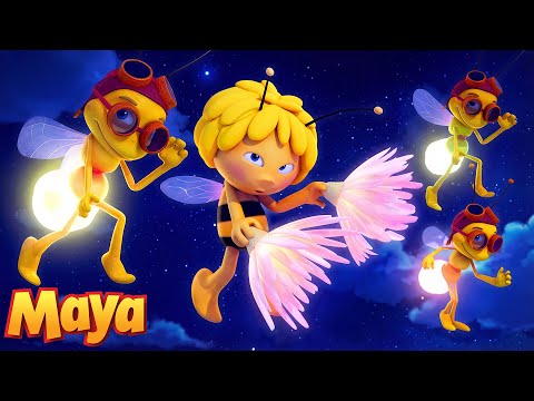 Twinkle, Sparkle, Dance! Maya’s Firefly Dance ✨ 🐝 Maya The Bee | Cartoon and video for Kids