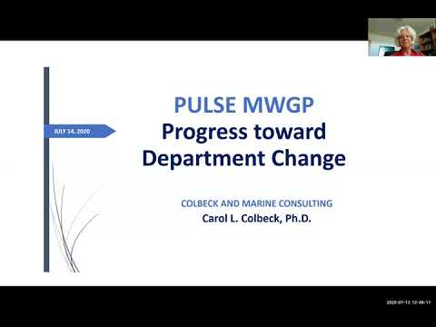 MWGP PULSE Summer Workshop 2020 Keynote Address - Dr. Carol Colbeck
