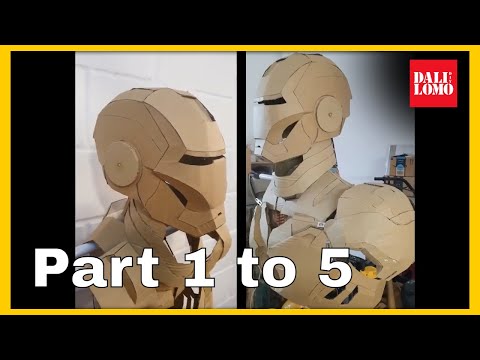 How to Build a Cardboard Ironman Suit (Full Body)