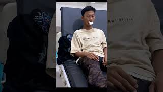 Download lagu Sedih Saputra jatuh dari motor ? #mikael #shortsvideo mp3
