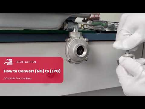 How to Convert Gas Cooktop from Natural Gas (NG) to Propane (LPG) | Complete Guide