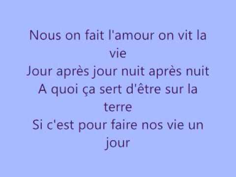Les rois du monde lyrics Roméo et Juliette