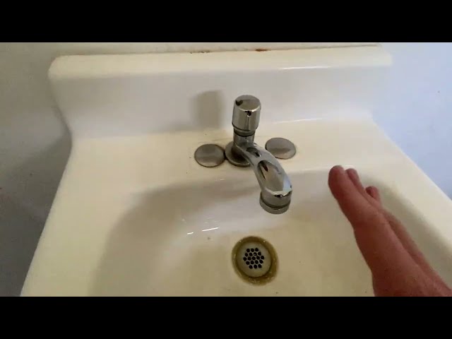 Best Delta Metering Faucet for Water Conservation - close-up view