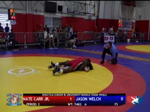 University Freestyle 74kg - Nate Carr Jr. vs. Jason Welch