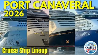 Every Cruise Ship Homeported at Port Canaveral Right Now (January 2026)