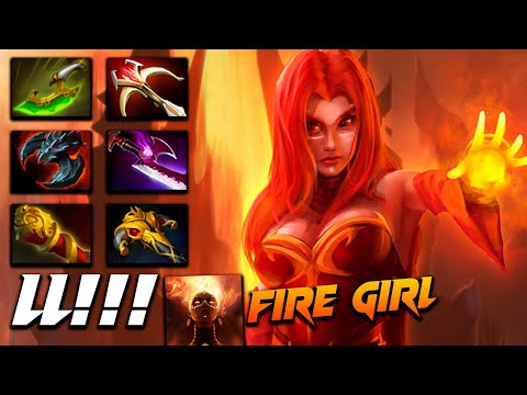 LL!!! LINA [33/6/10] Fire Girl - Dota 2 Pro Gameplay [Watch & Learn]